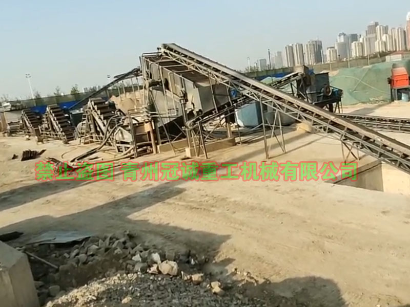 海沙淡化生產線現(xiàn)場